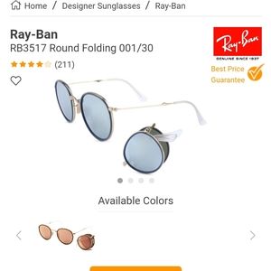 Rayban Folding Sunglasses